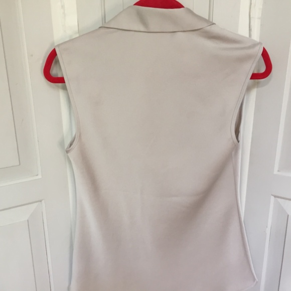 Calvin Klein Tan V-Neck Sweater - Picture 12 of 14